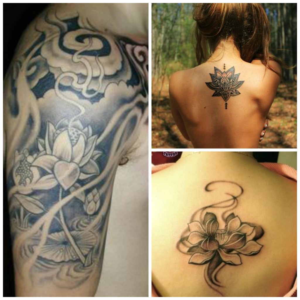 lotus tatouage