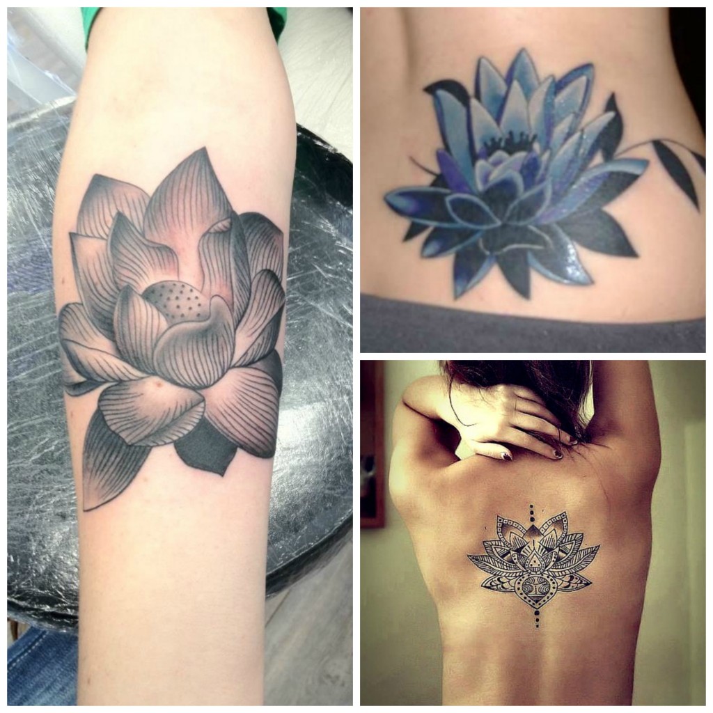 tatouage lotus