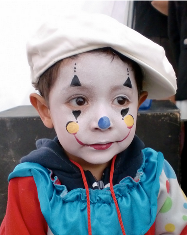 maquillage clown enfant